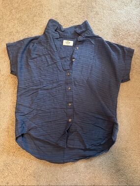 Marine Layer Dana Shirt Blue